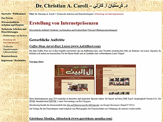 Screenshot www.caroli.com vom 15.07.2015