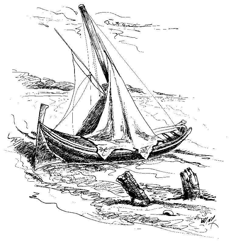 Illustration Segelboot