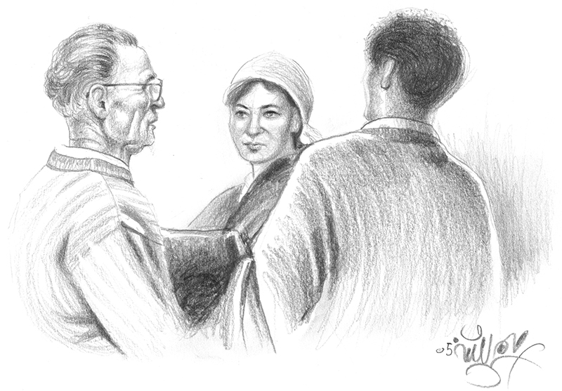 Illustration Gesprächsrunde