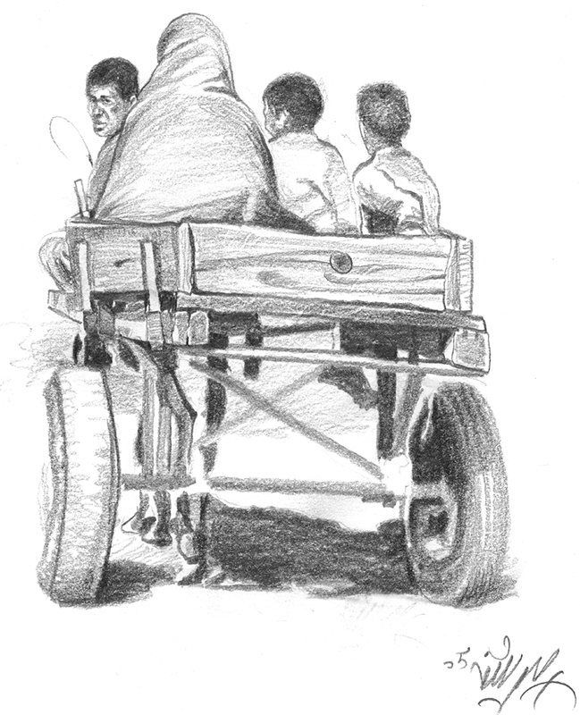 Illustration Eselskarren