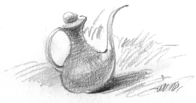 Illustration Teekanne