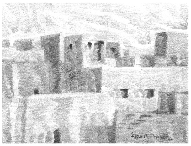Illustration Häusermeer