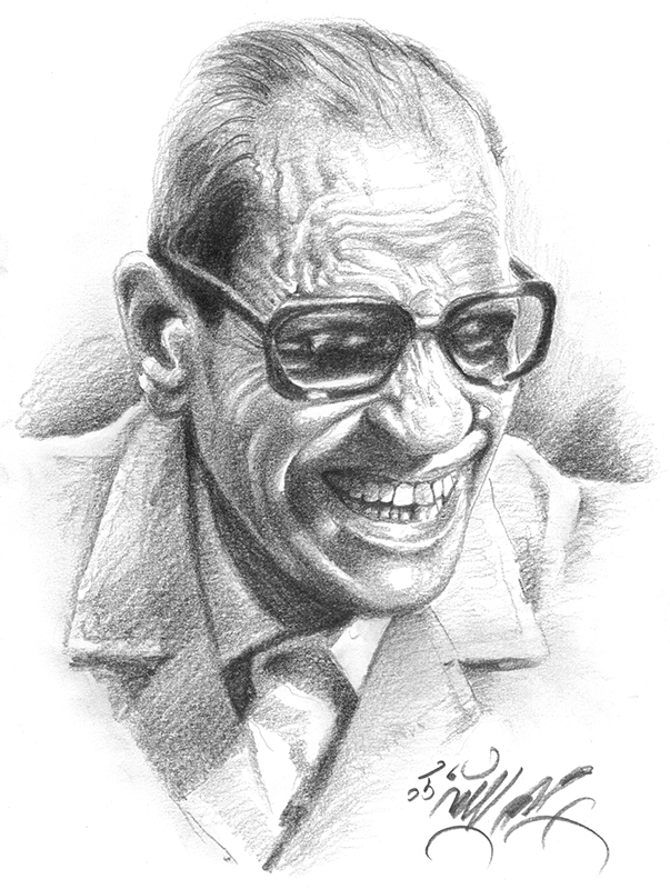 Illustration Alter Mann