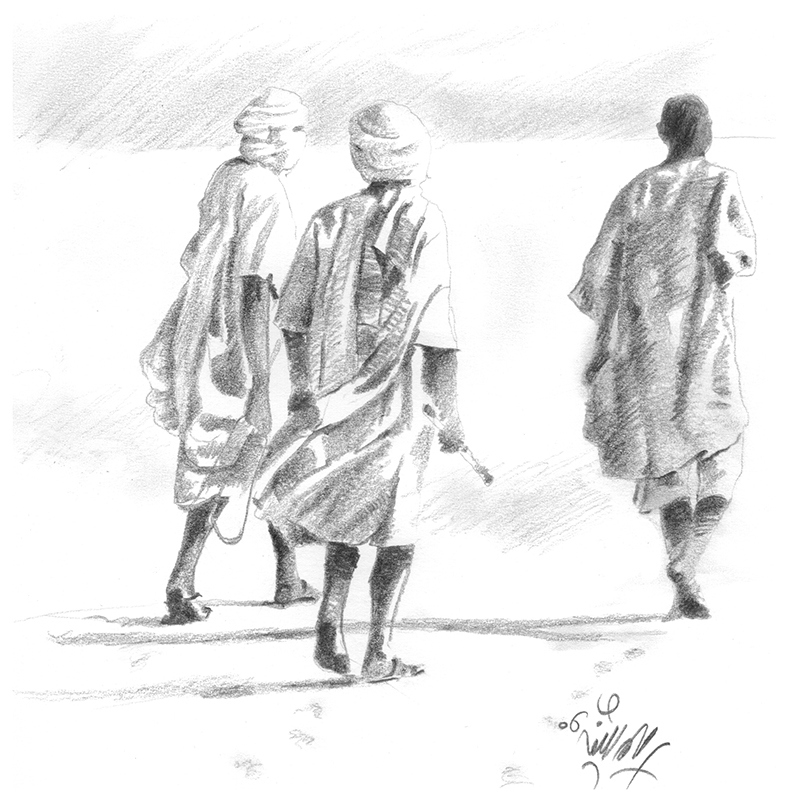Illustration Beduinen