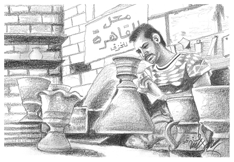 Illustration Töpferei