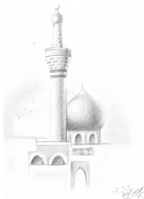 Illustration Moschee