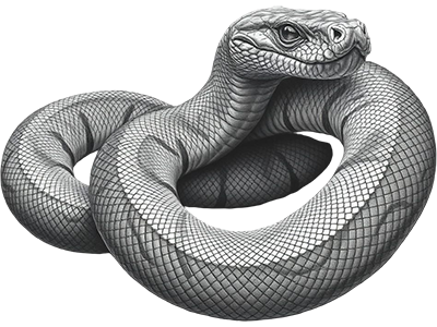Zeichnung ثُعْبَان