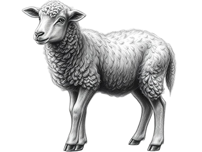 Zeichnung حَمَل