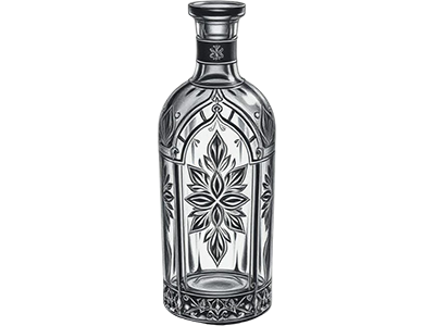 Zeichnung زُجَاجَة